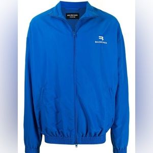 BALENCIAGA NYLON LOGO TRACK JACKET